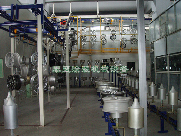 前處理與涂裝地面轉(zhuǎn)掛