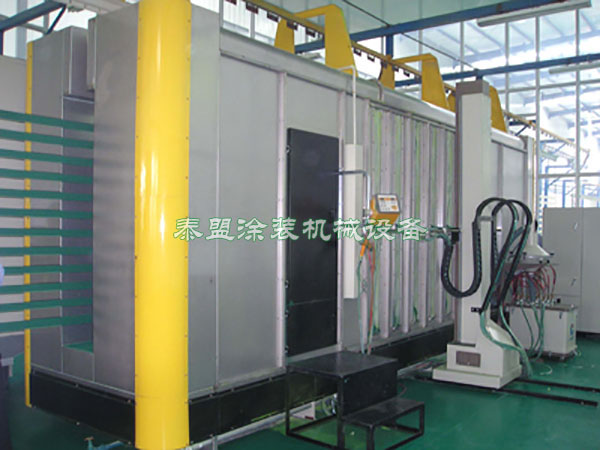 往復(fù)機(jī)噴粉柜